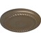 Ekena Millwork Small Alexandria Ceiling Medallion (Fits Canopies up to 4 5/8"), 7 7/8"OD x 3/4"P, Warm Silver CM07ALWSS - alternate 2